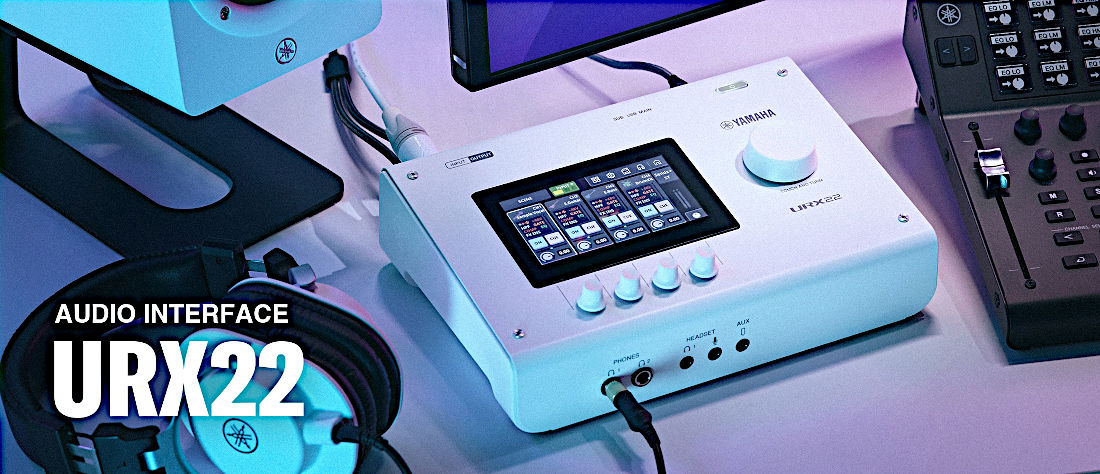 USB аудиоинтерфейс Yamaha URX22