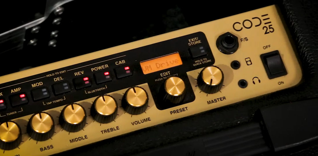 Комбопідсилювач Marshall CODE25